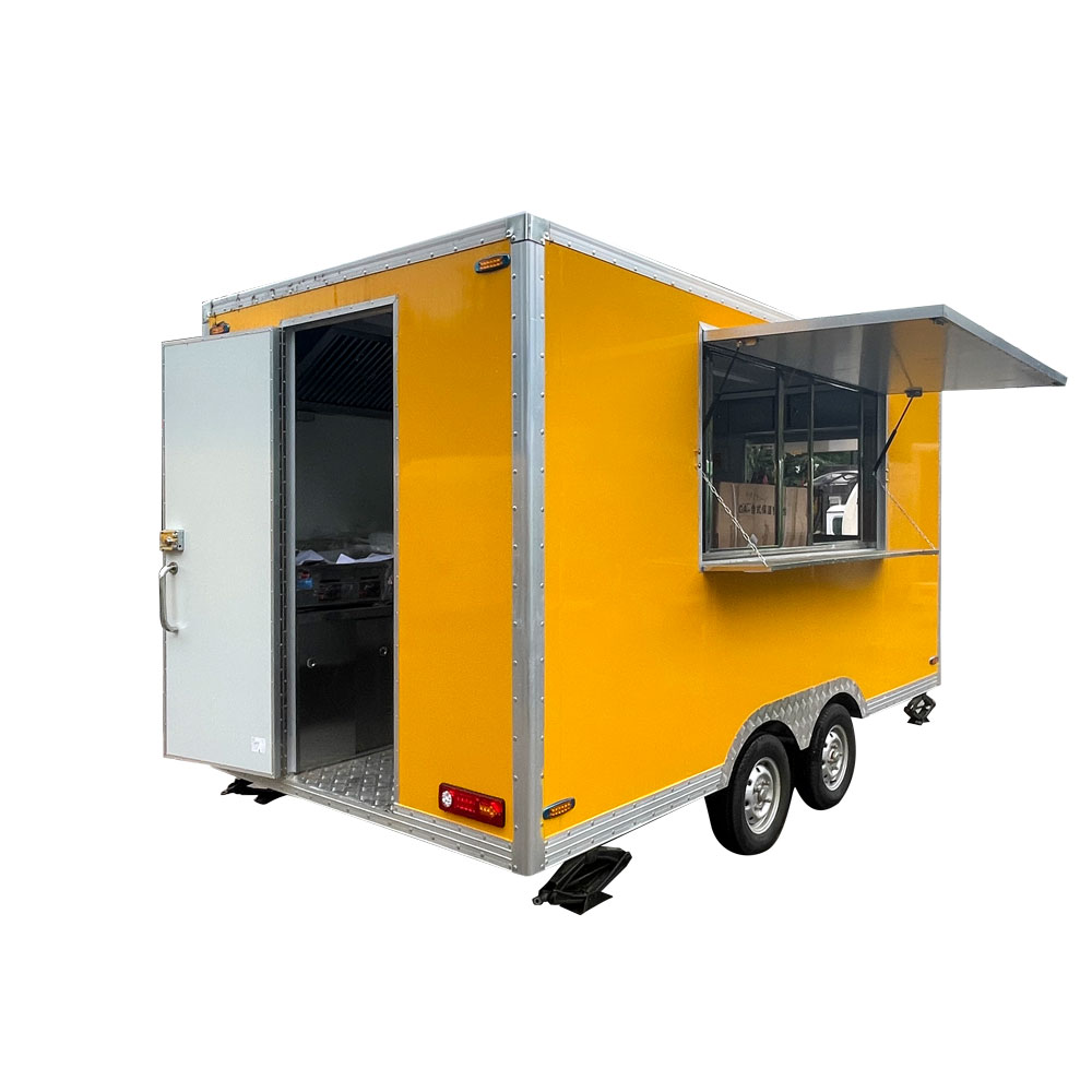 4m （13ft） Yellow square trailer