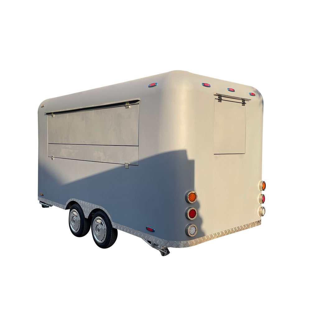 4m（13ft） Gray clear wind trailer