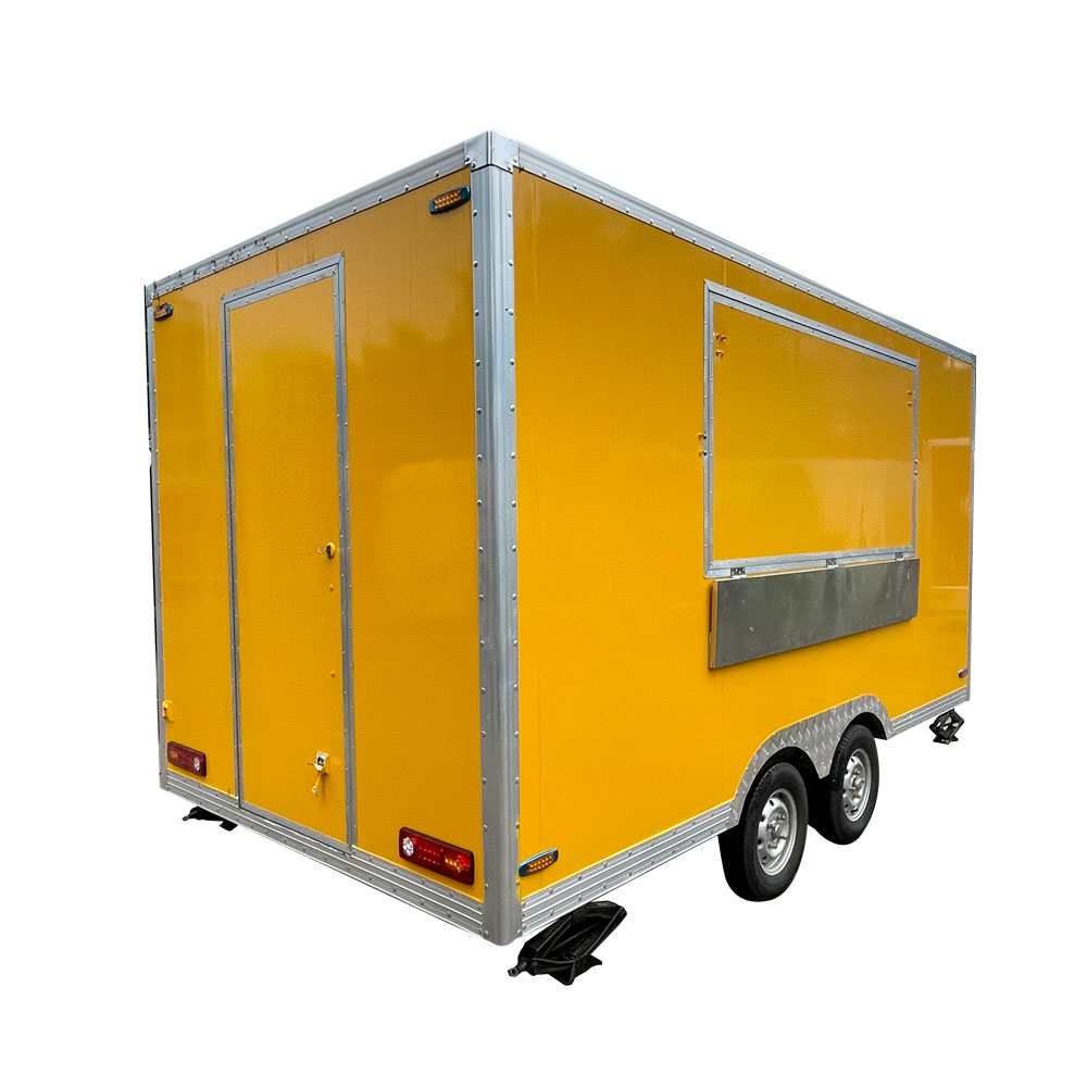4m （13ft） Yellow square trailer