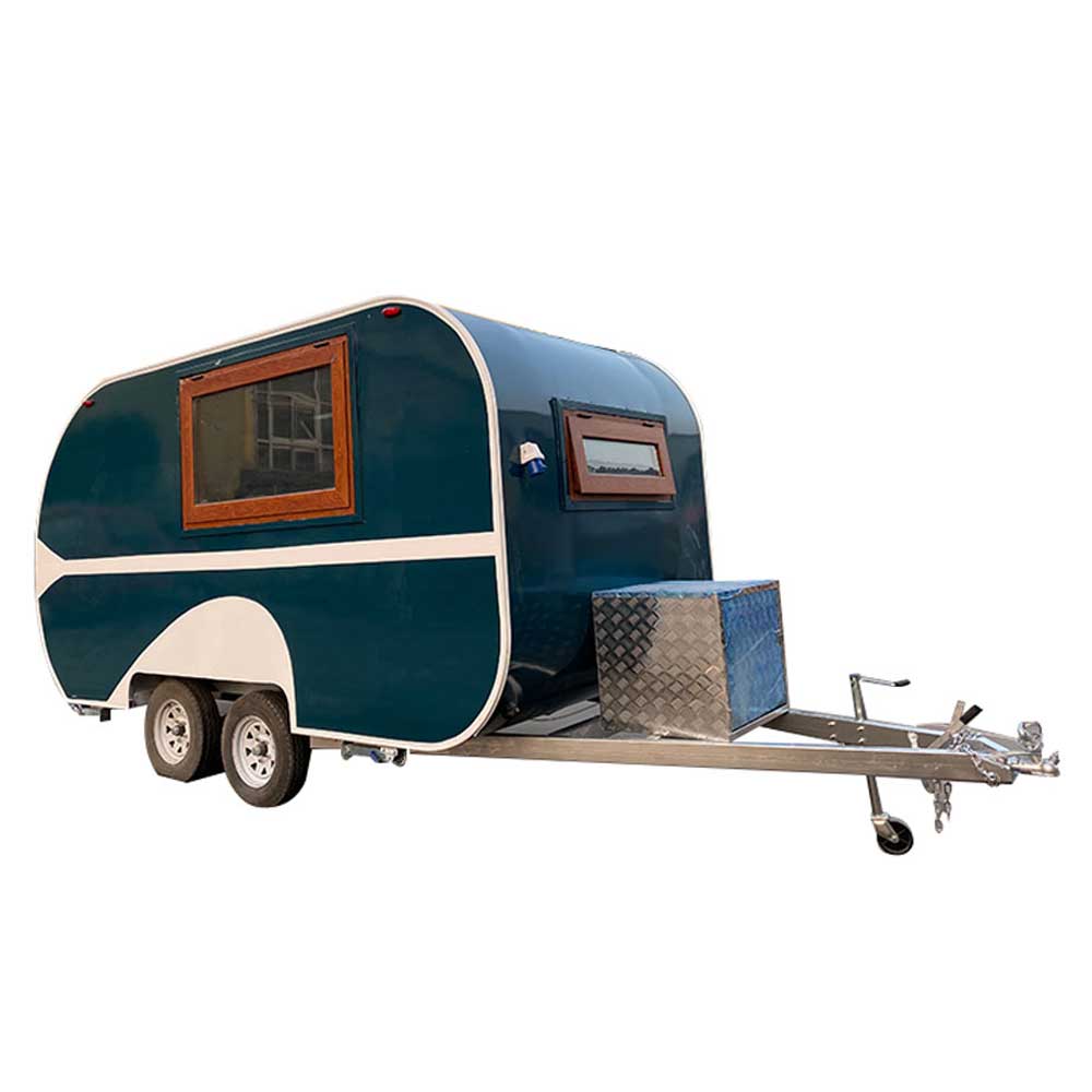 4m (13ft) Alloytype Shape Food Trailer