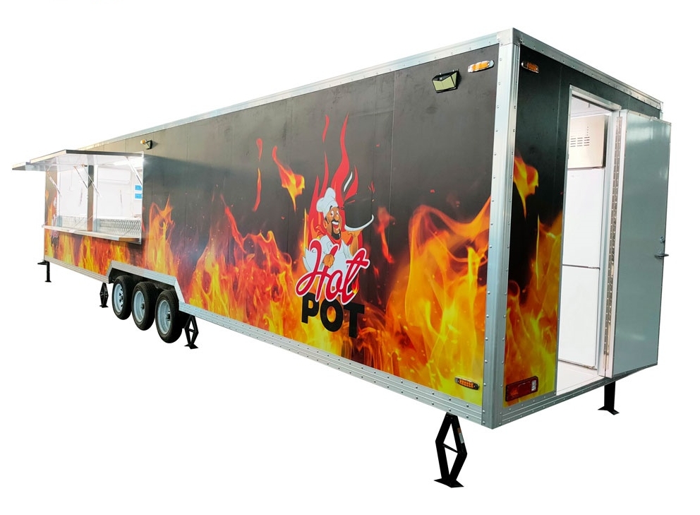 10.5m (34ft) Square trailer
