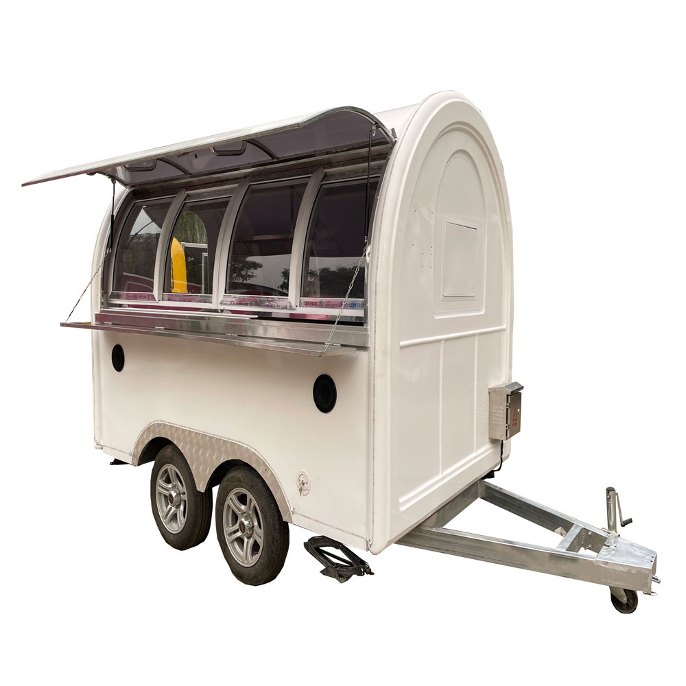 3m (10ft) White dual axle small traction