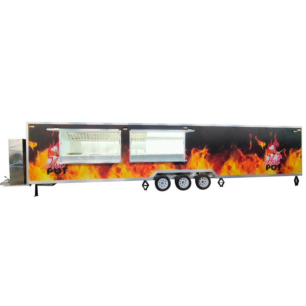 10.5m (34ft) Square trailer