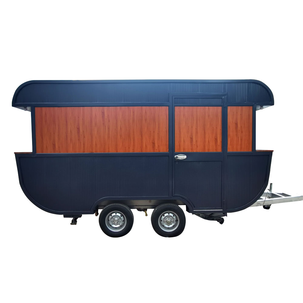 4m（12ft） Vessel Shape Food Trailer