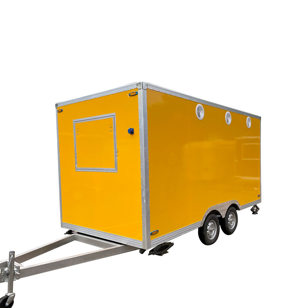 4m （13ft） Yellow square trailer