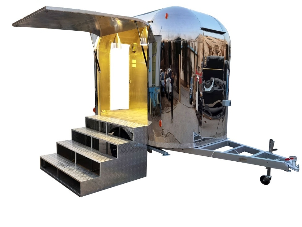 1.8m（6ft）Airstream food trailer