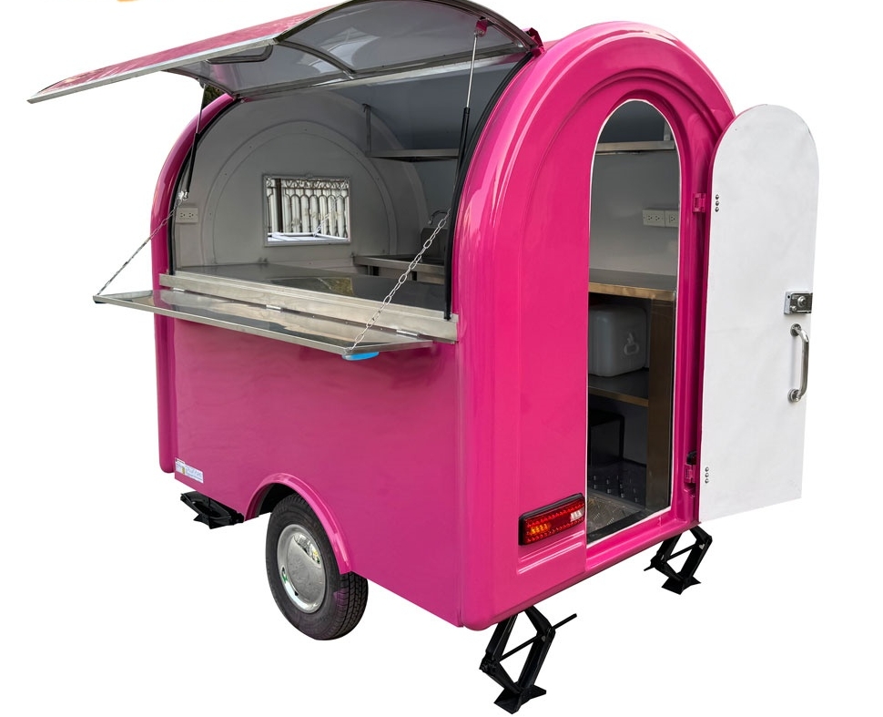 2.1m（7ft）Round food trailer