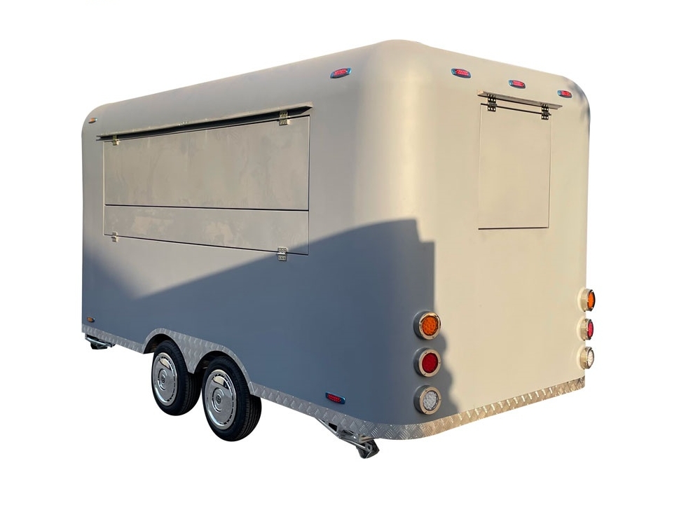 4m（13ft） Gray clear wind trailer