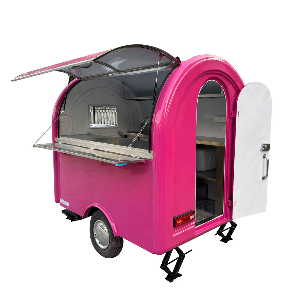 2.1m（7ft）Round food trailer