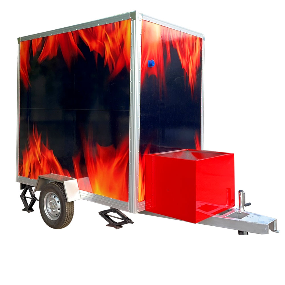 1.5m（5ft）Grilled Chicken Trailer