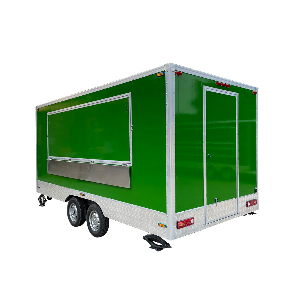 5m (16ft) Squqre food trailer