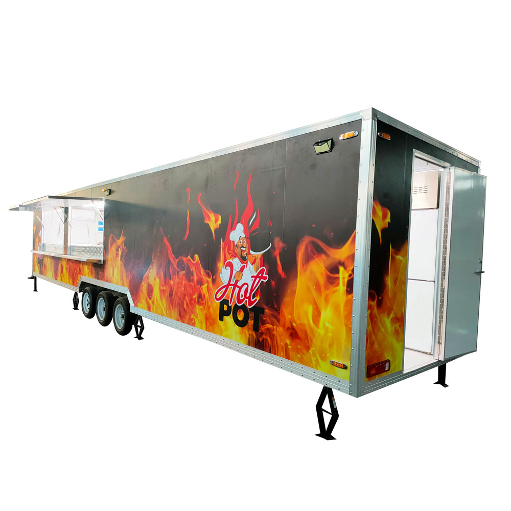 10.5m (34ft) Square trailer