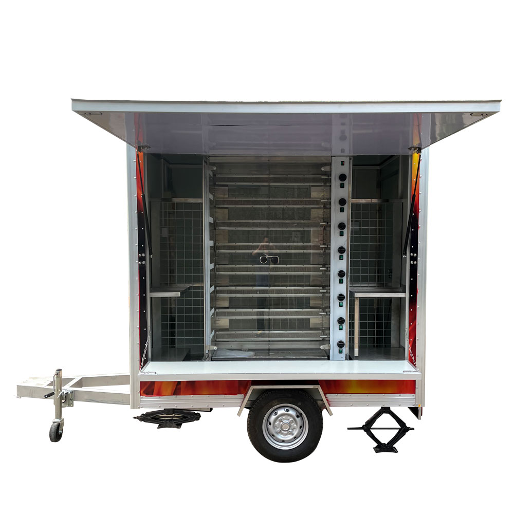 1.5m（5ft）Grilled Chicken Trailer