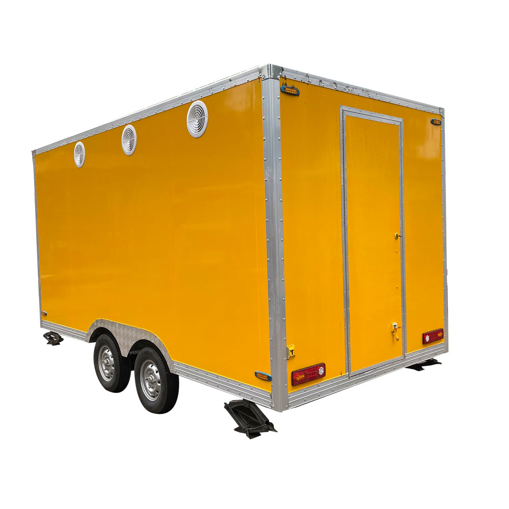 4m （13ft） Yellow square trailer