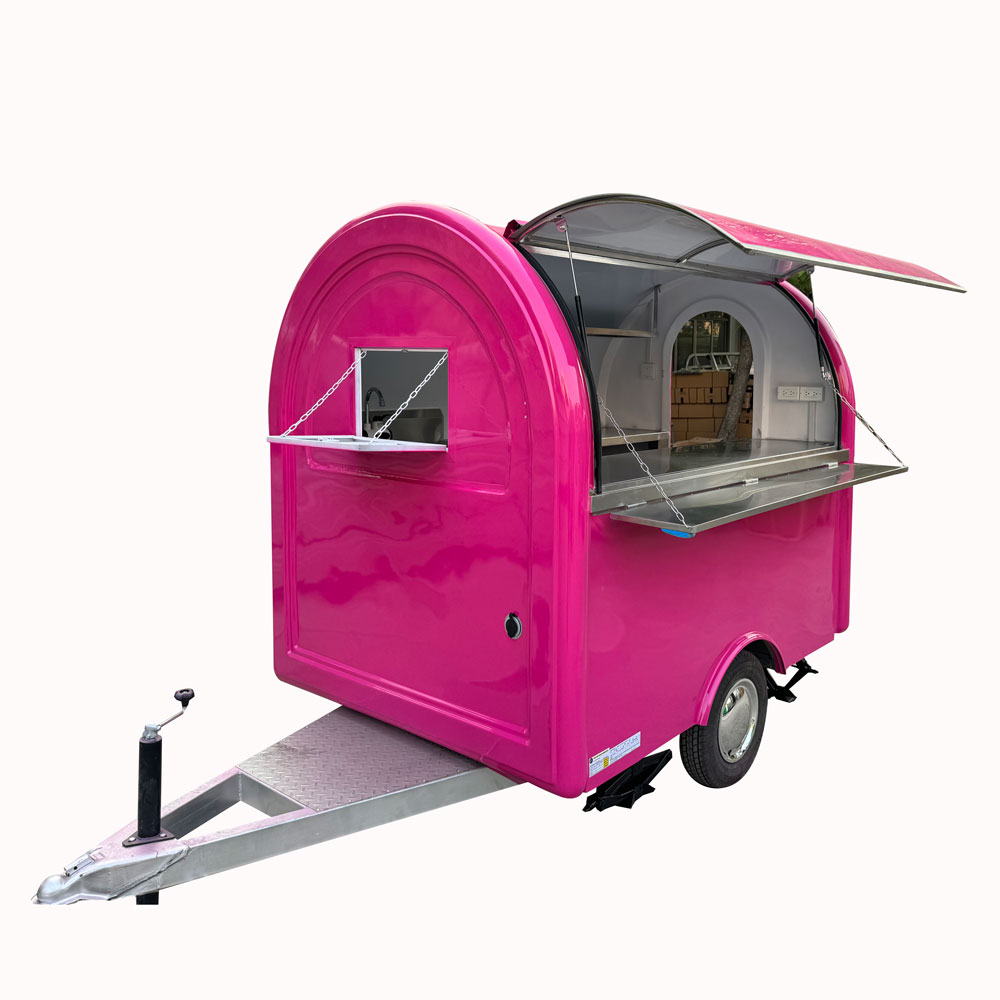 2.1m（7ft）Round food trailer
