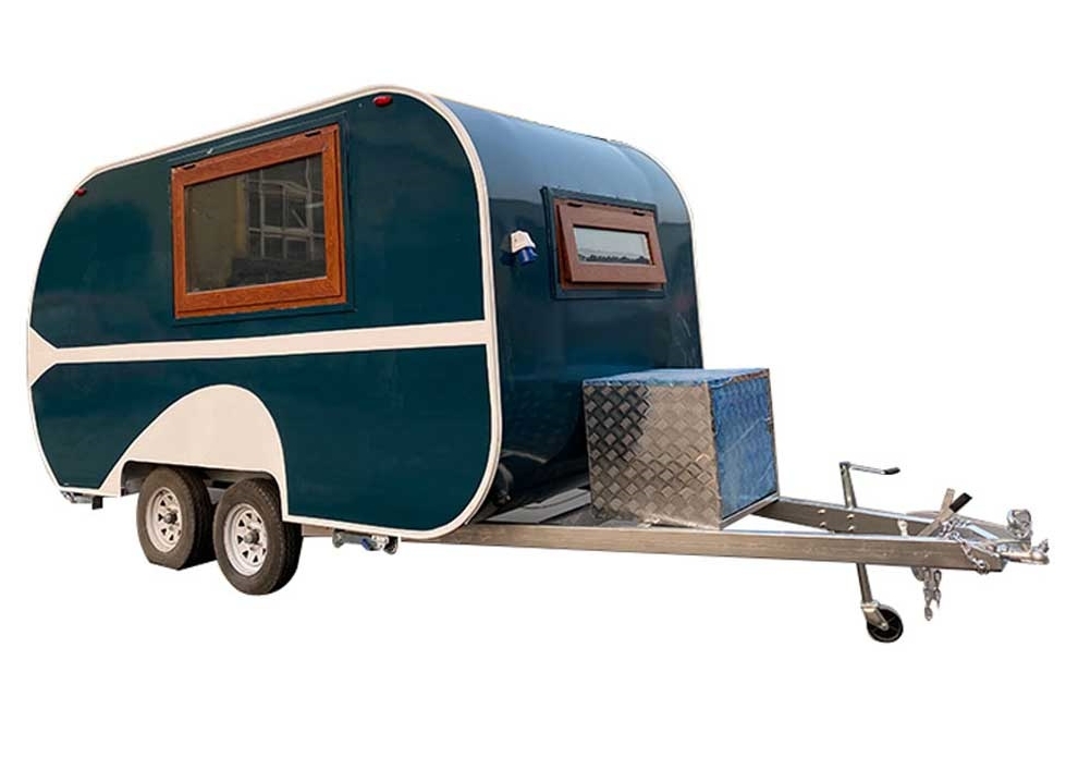 4m (13ft) Alloytype Shape Food Trailer