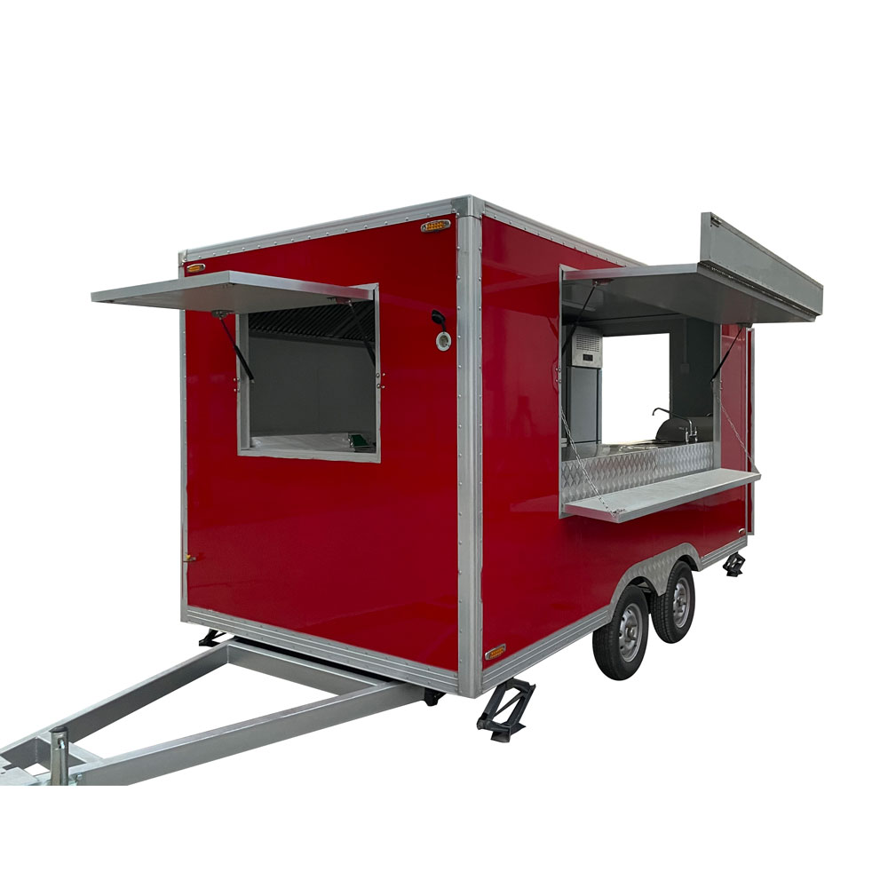 4m（13ft) Red square traction