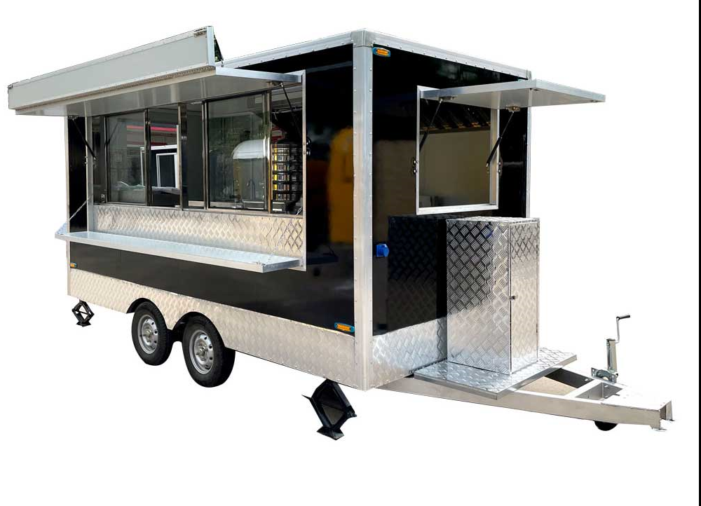 4m (13ft) Squqre food trailer