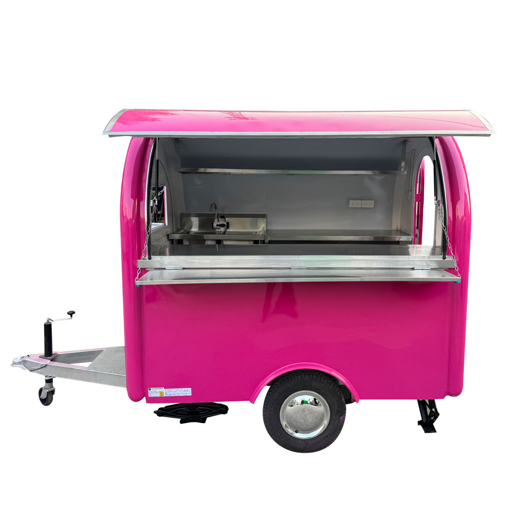 2.1m（7ft）Round food trailer