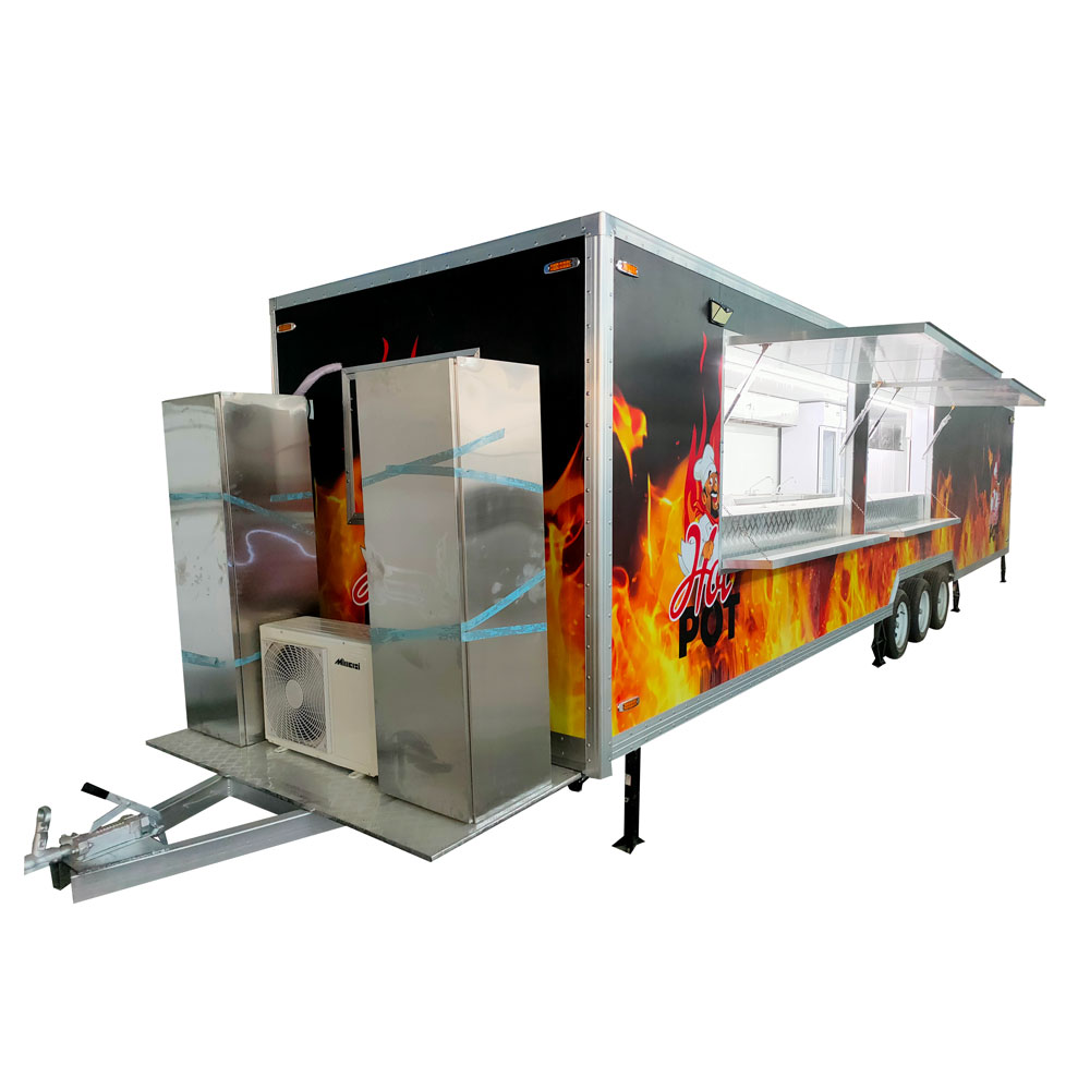 10.5m (34ft) Square trailer