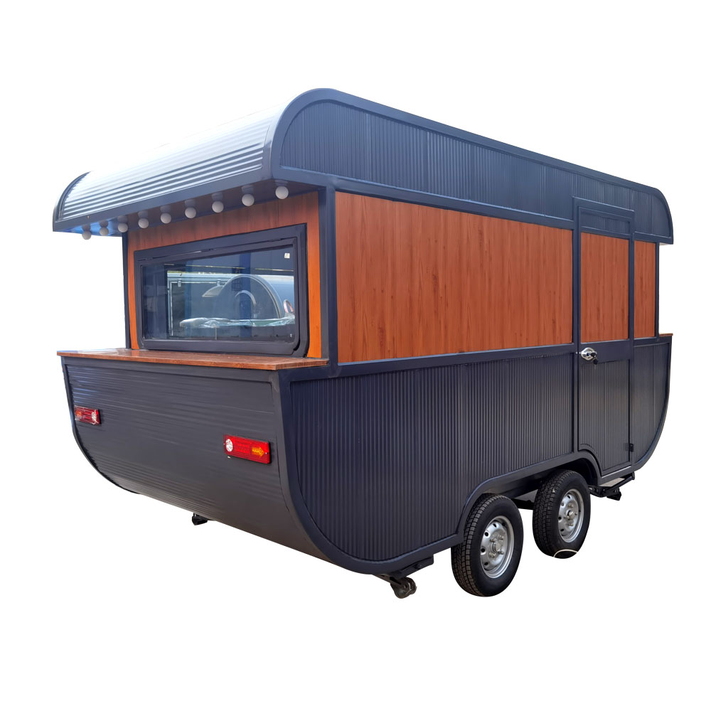 4m（12ft） Vessel Shape Food Trailer