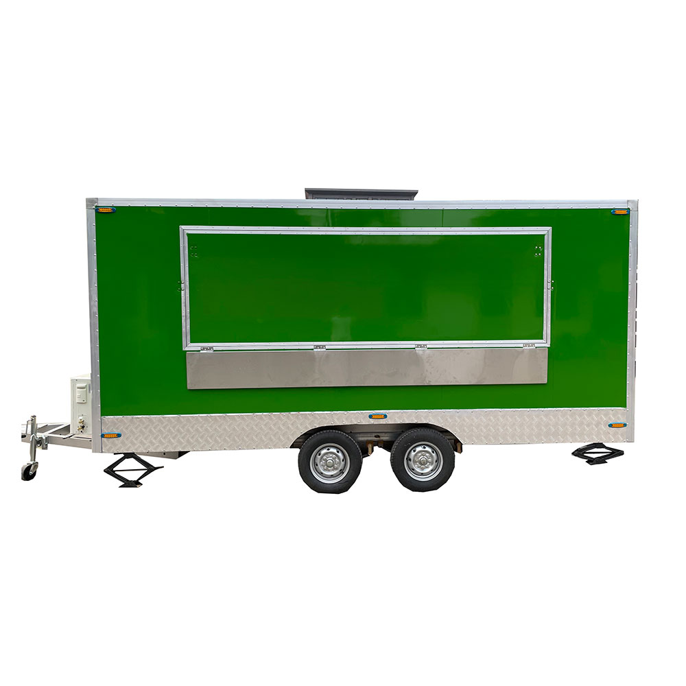5m (16ft) Squqre food trailer