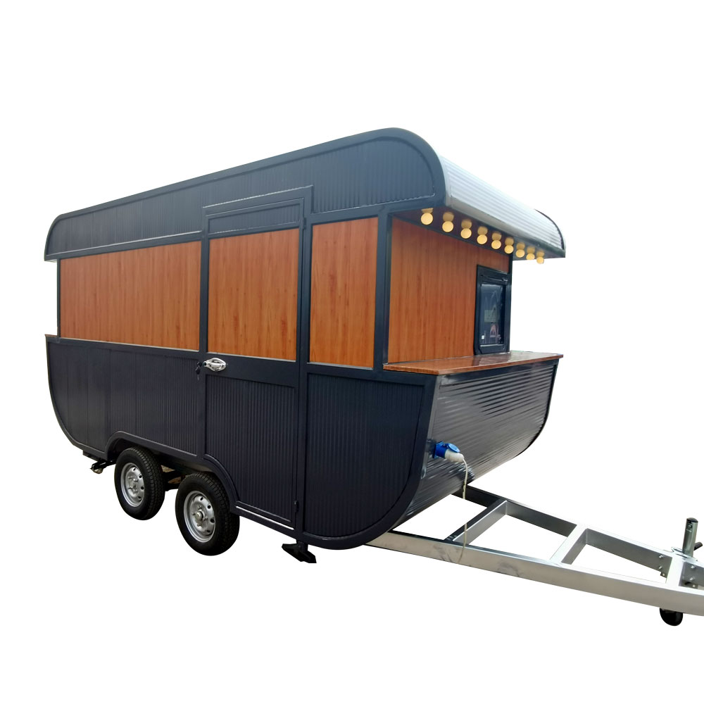 4m（12ft） Vessel Shape Food Trailer
