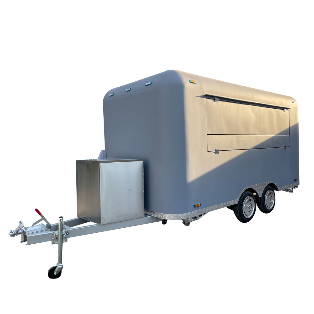 4m（13ft） Gray clear wind trailer