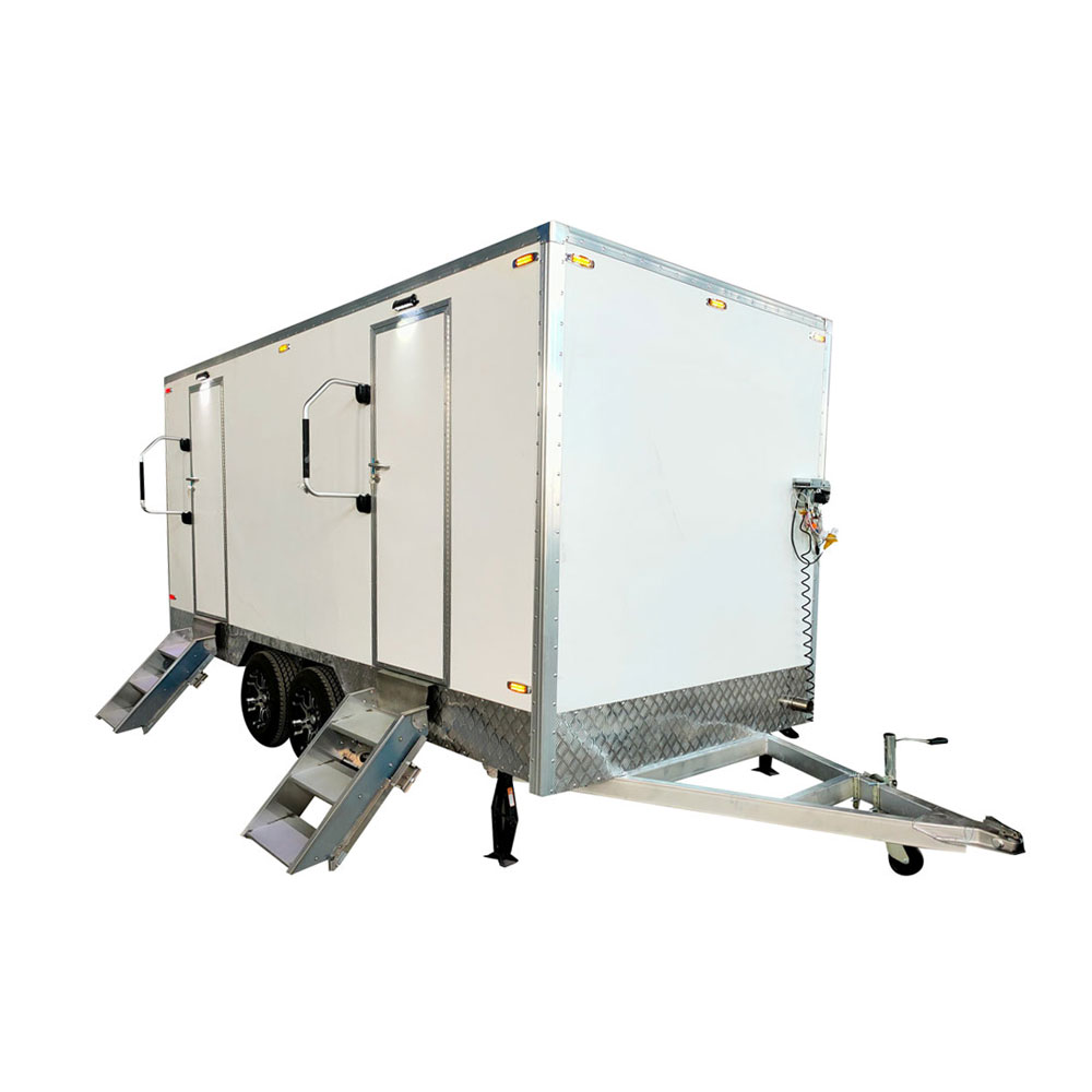 5m （16ft）4 Stall Toilet Trailer