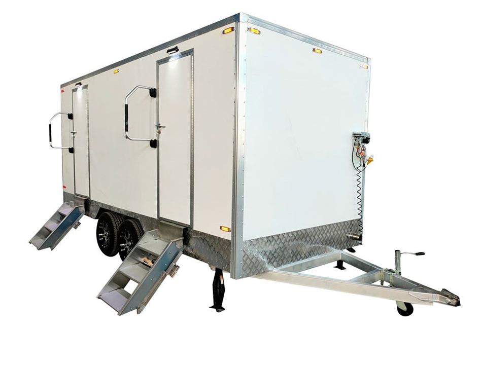 5m （16ft）4 Stall Toilet Trailer