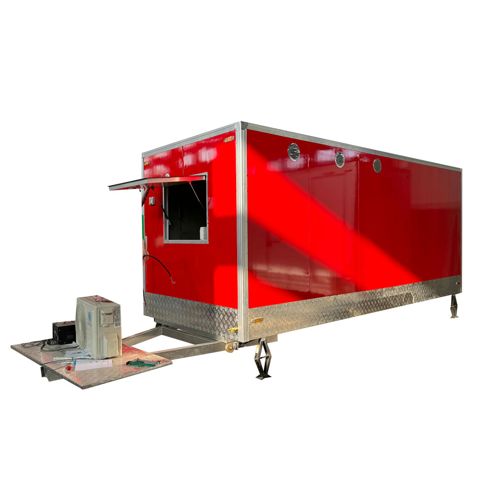 5.5m (18ft) Squqre food trailer