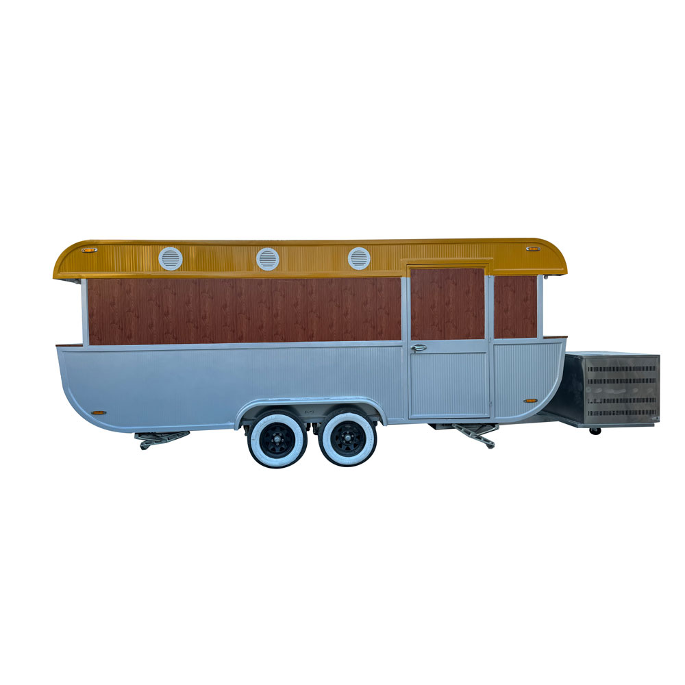 5.5m (18ft) Vessel Shape Food Trailer