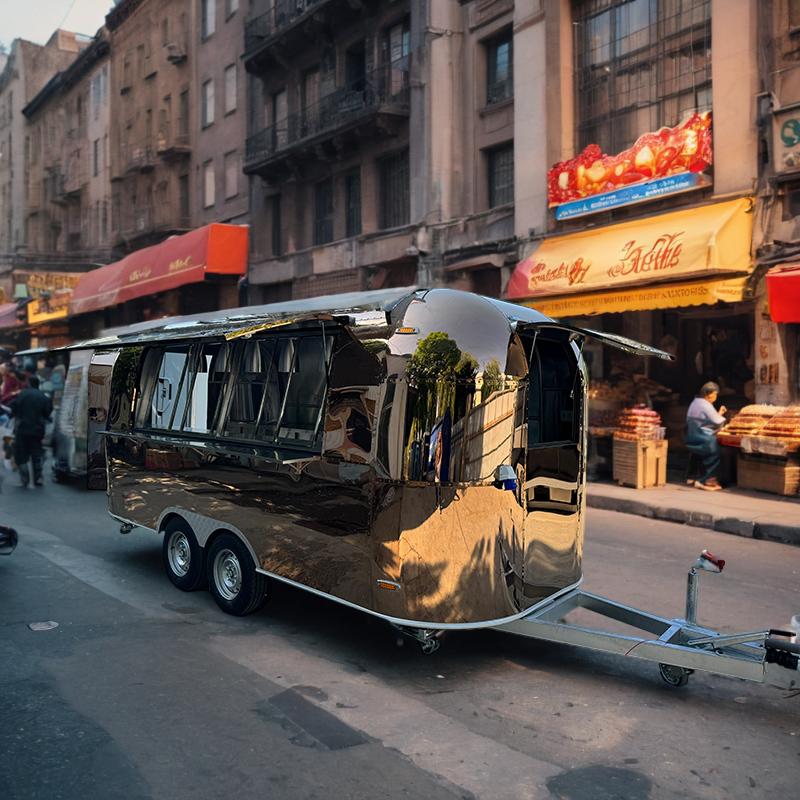 Qingfeng model portable food trailer