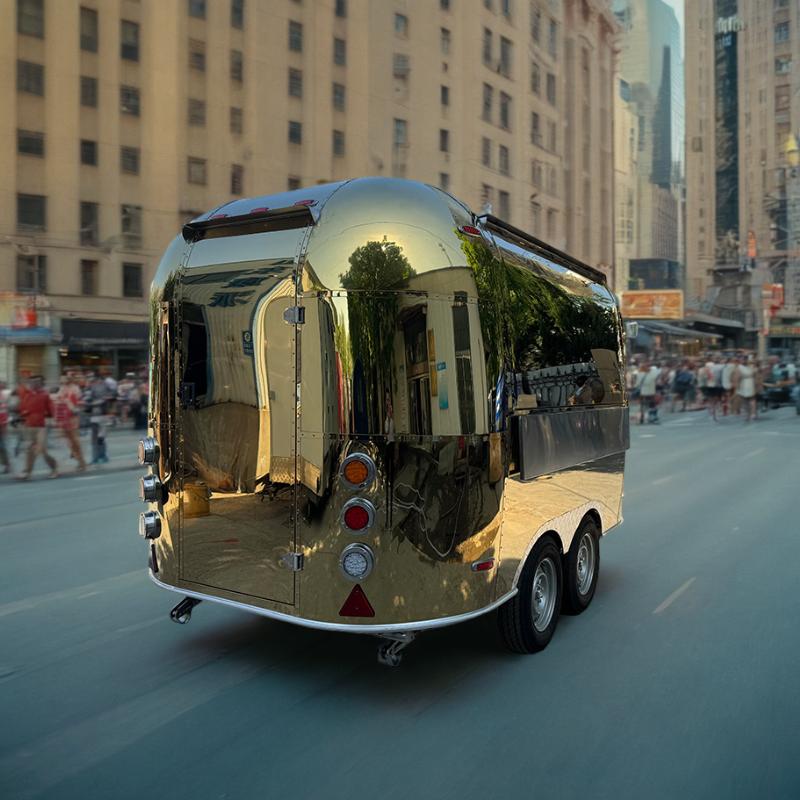 Qingfeng type mobile food trailer