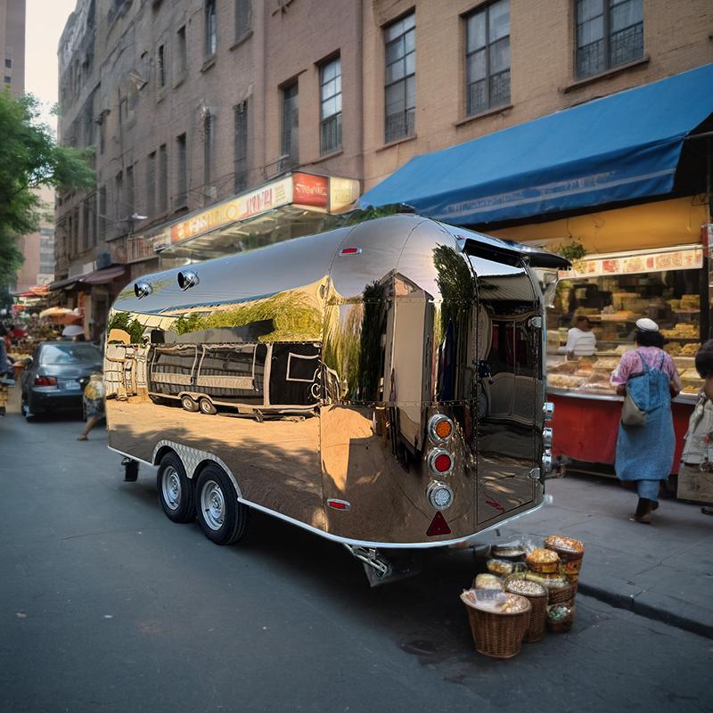 Qingfeng model portable food trailer