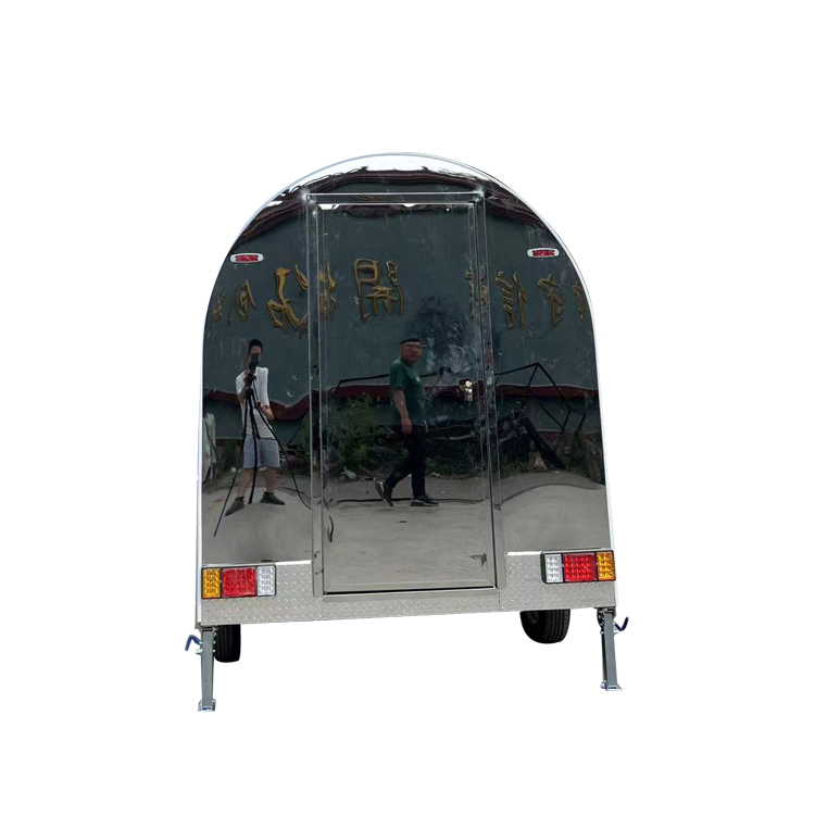 Stainless steel small traction dining car