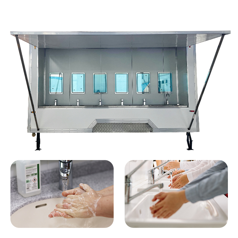 Smart hand-washing car, modern health new choice, convenient and convenient, mobile hand-washing car, anytime, anywhere to protect health