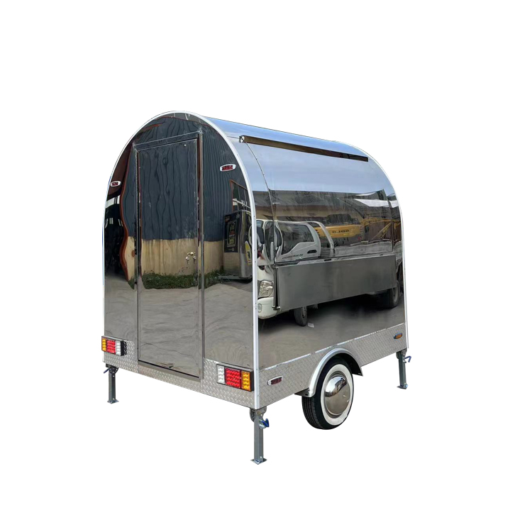 Stainless steel small traction dining car