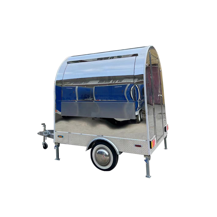 Stainless steel small traction dining car