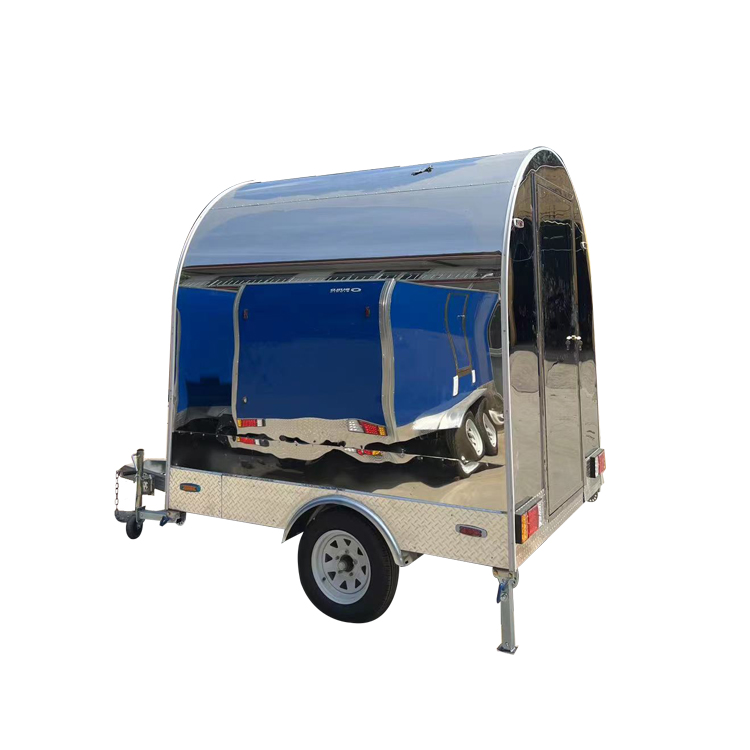 Stainless steel small traction dining car