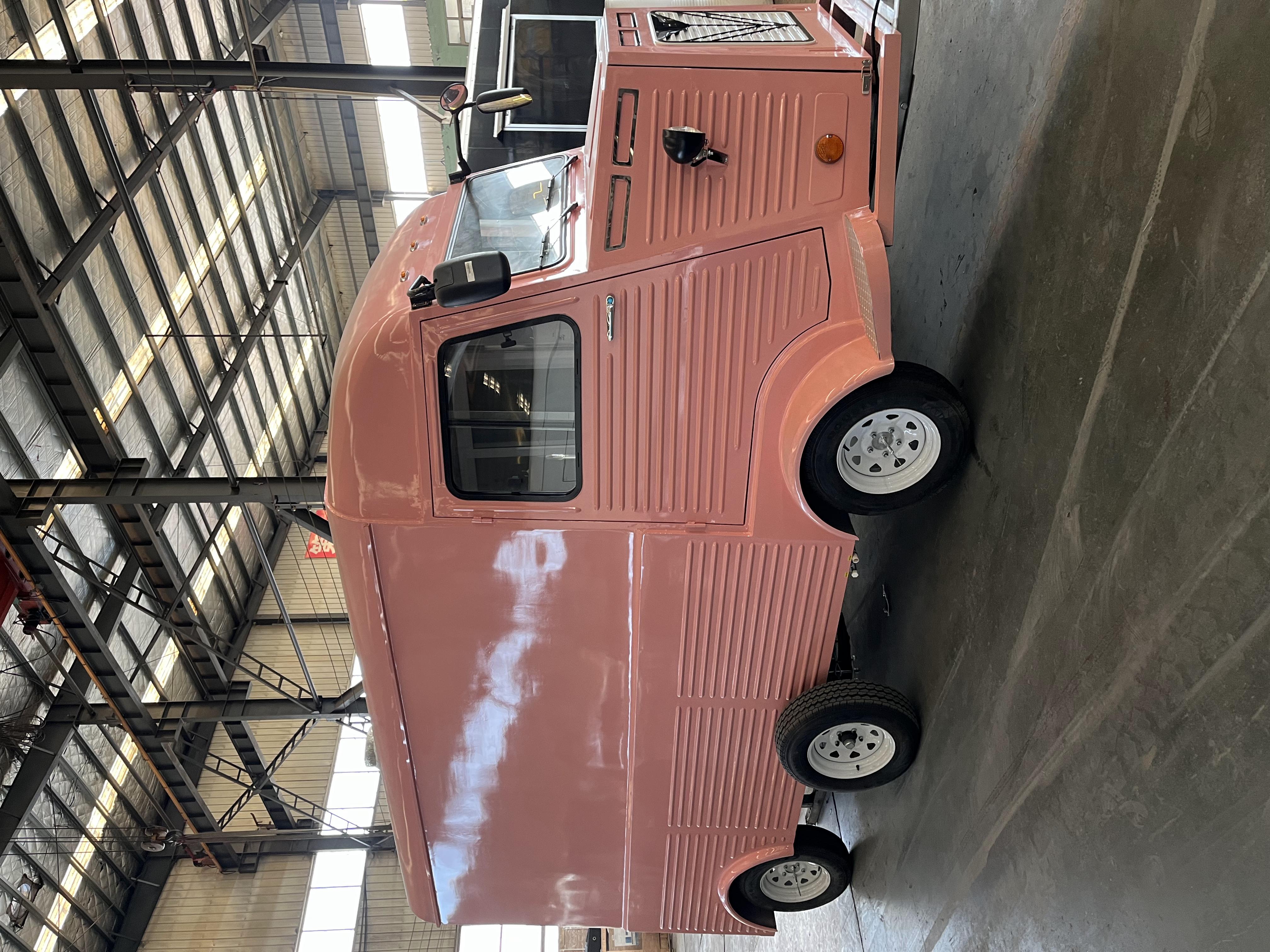 Pink Citroen food truck: A mobile sight of street food