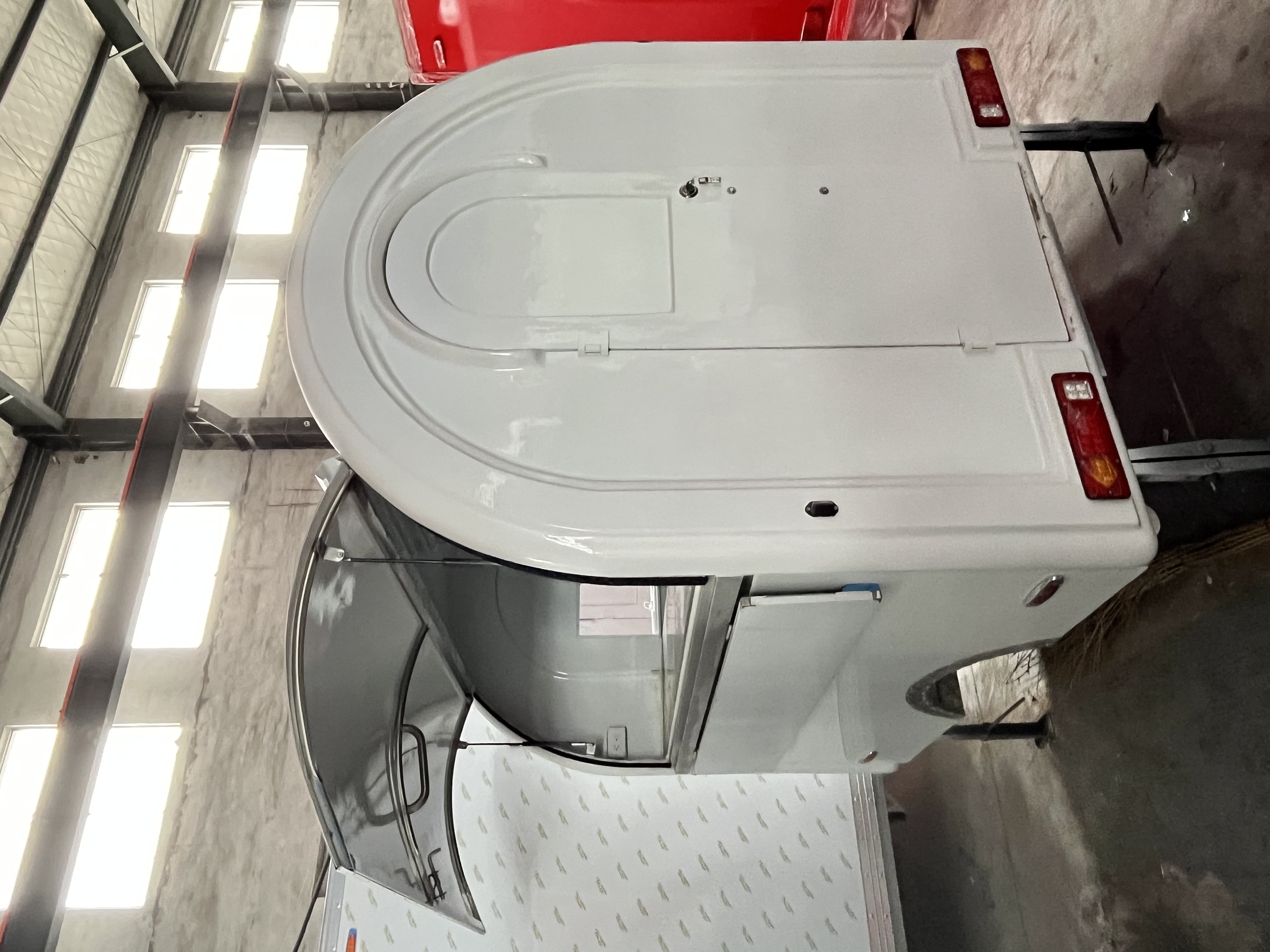 Ins-style mobile trailer | Dessert baking/milk tea stall cart, combining good looks and practicality