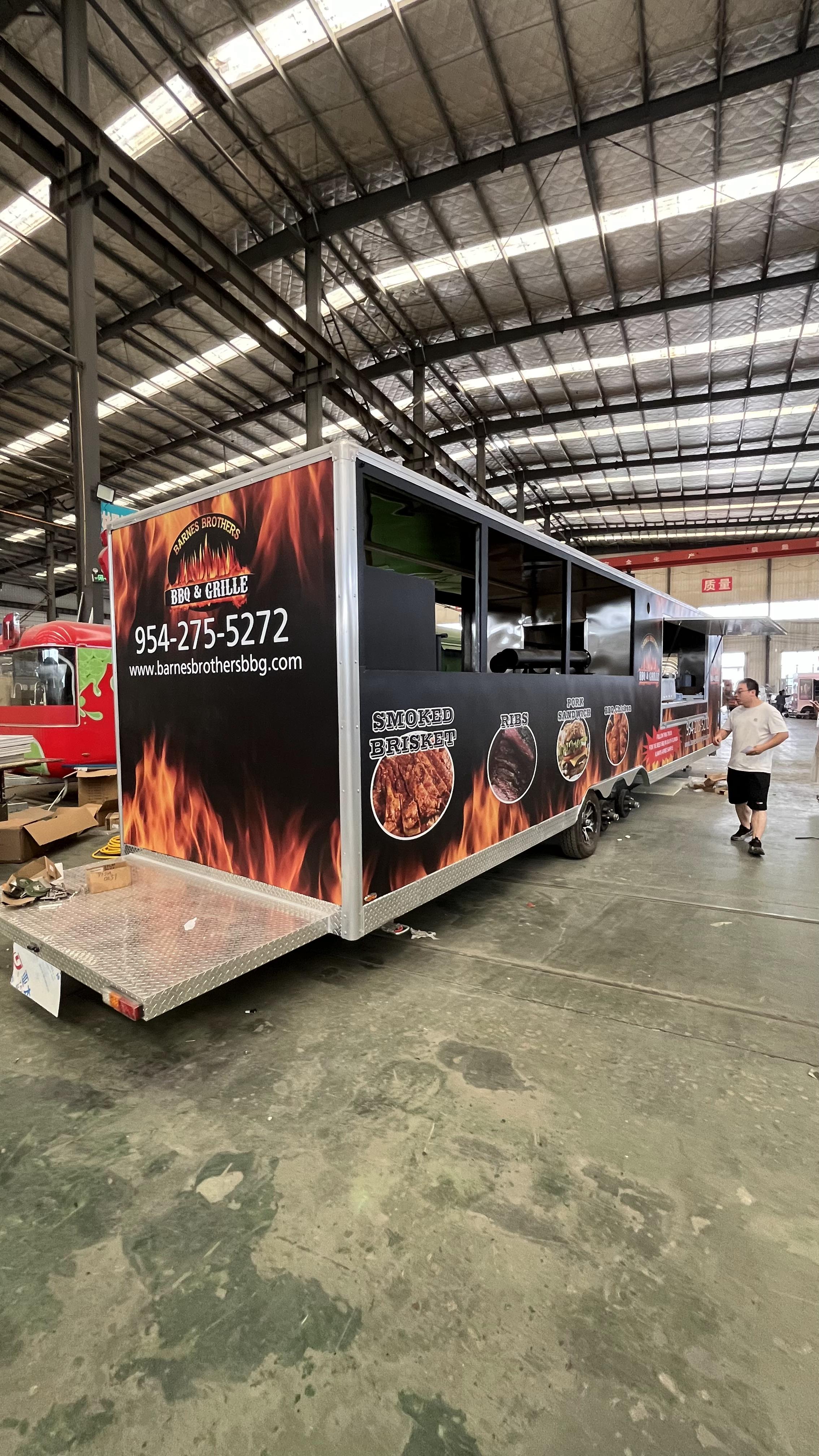 Black empty car | Square body that can be pasted with posters or hung with light boxes, a brand display surface that can move and walk!