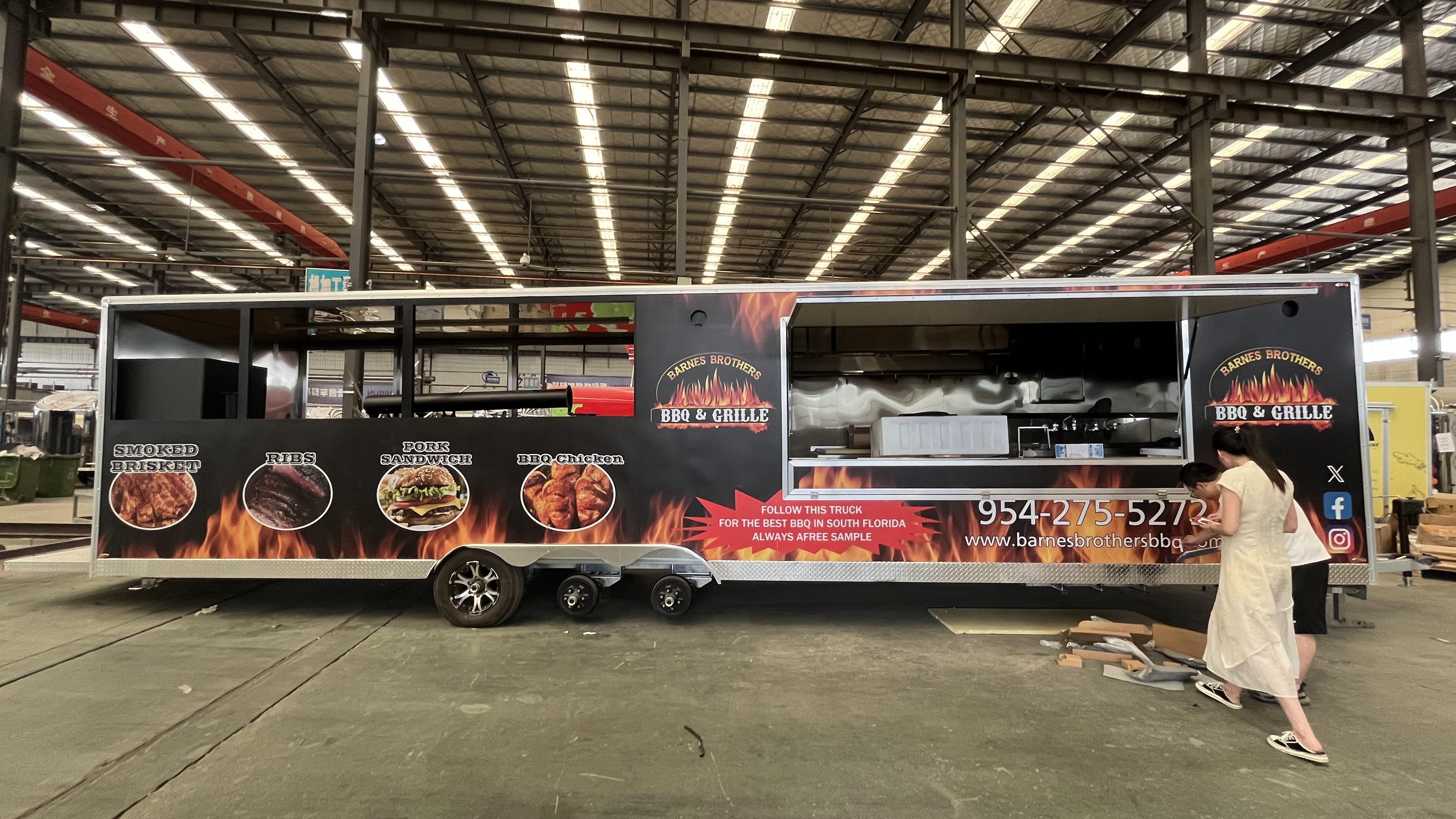 Black empty car | Square body that can be pasted with posters or hung with light boxes, a brand display surface that can move and walk!