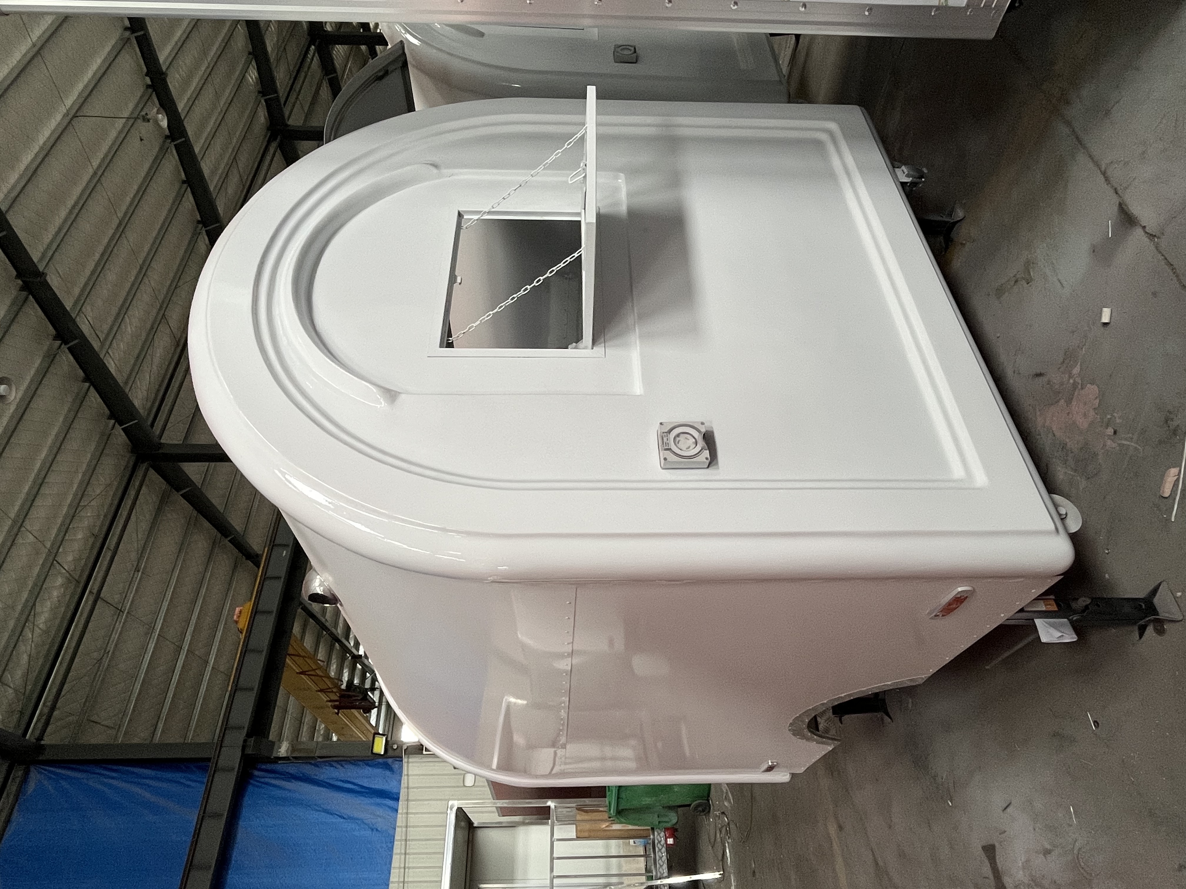 Ins-style mobile trailer | Dessert baking/milk tea stall cart, combining good looks and practicality