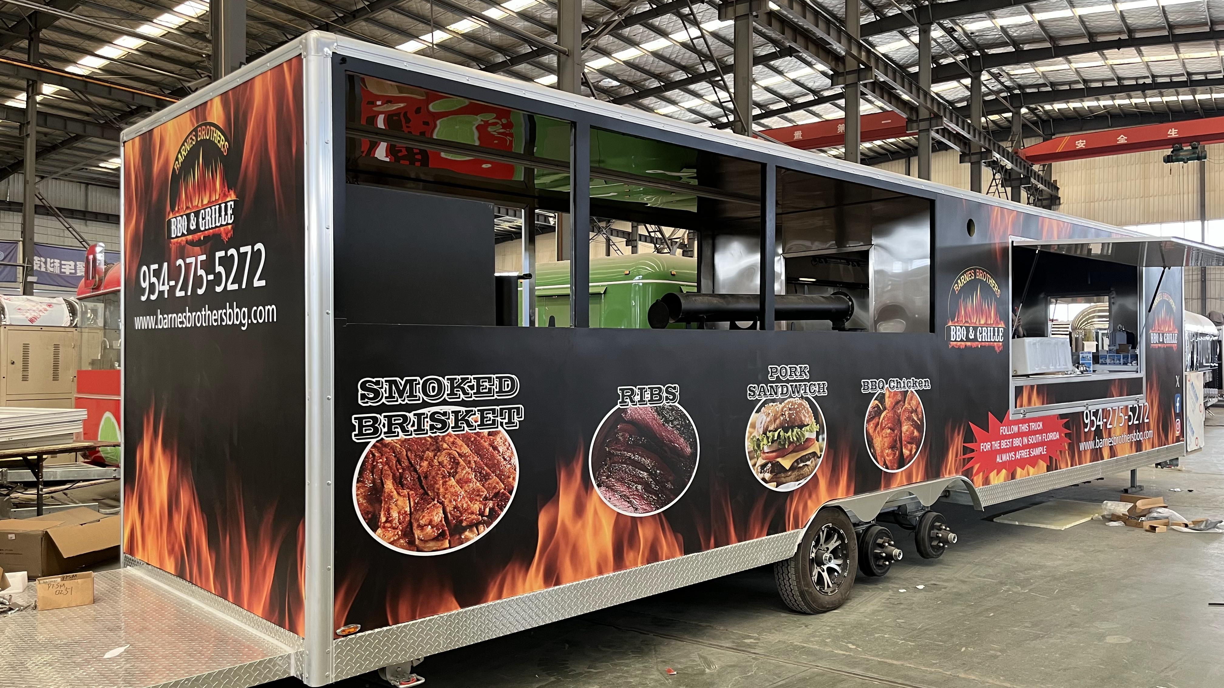Black empty car | Square body that can be pasted with posters or hung with light boxes, a brand display surface that can move and walk!