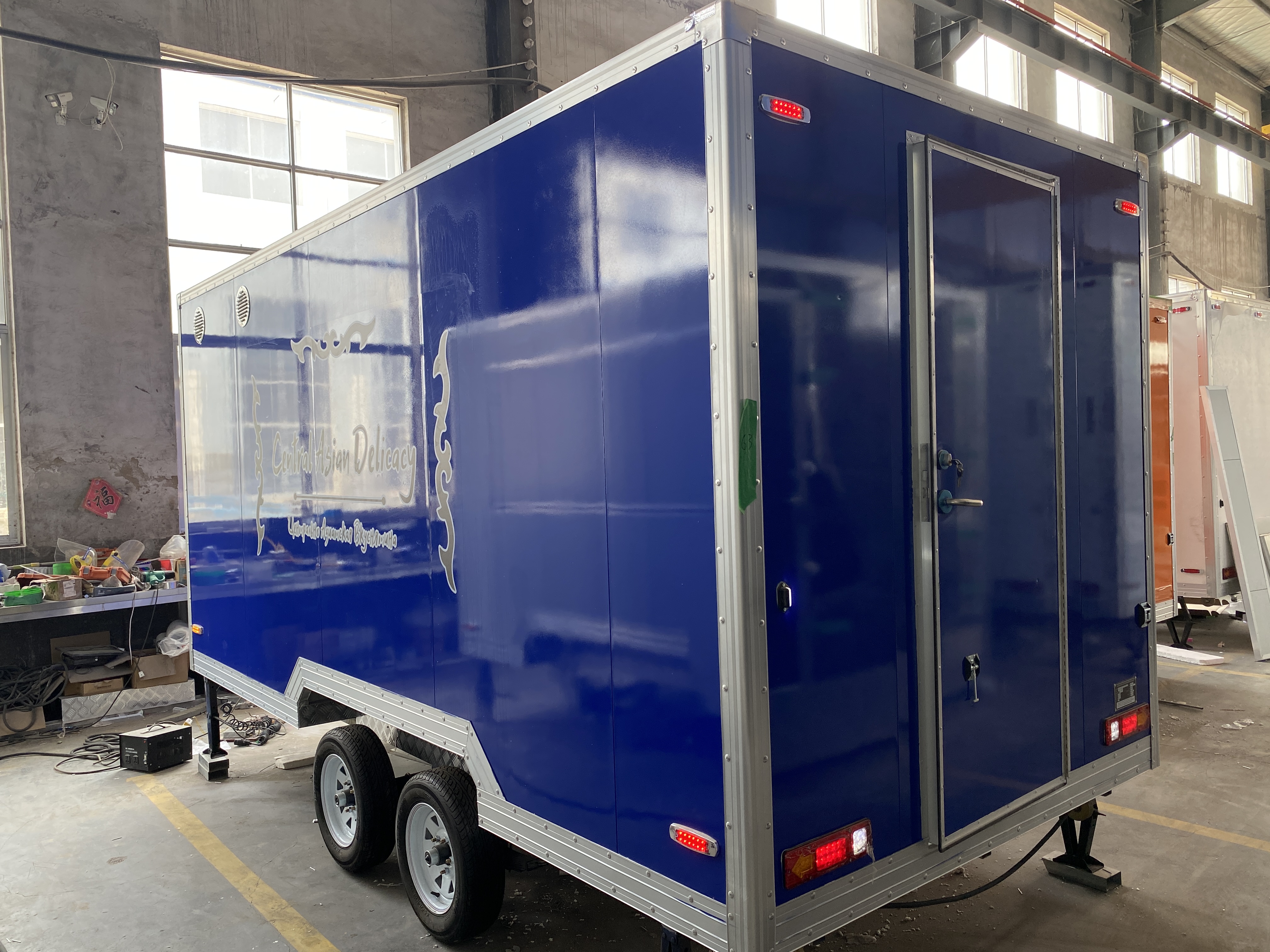 Central Asian specialty food truck, mobile catering start-up equipment