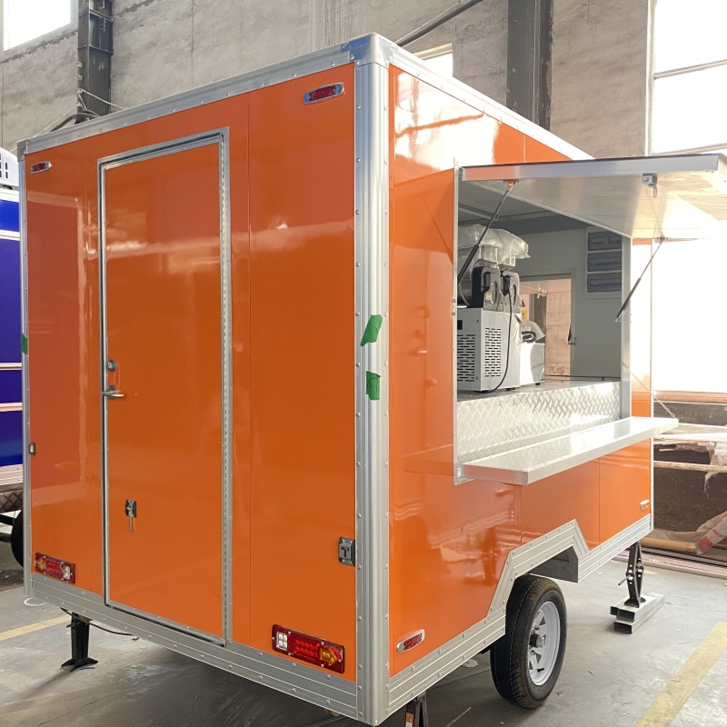 Mobile catering vehicle, integrated operation room, milk tea, coffee and cold drink selling vehicle