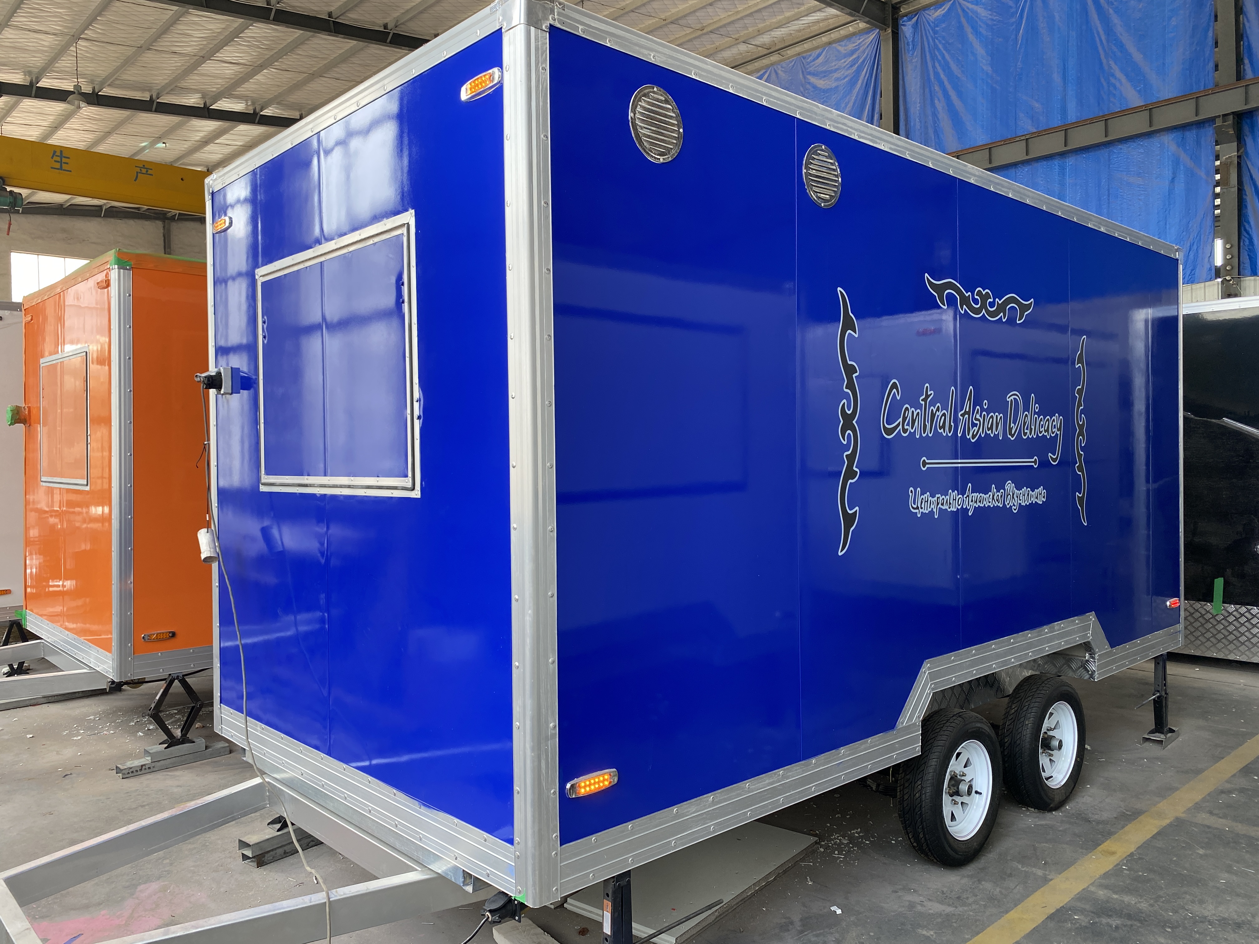 Central Asian specialty food truck, mobile catering start-up equipment