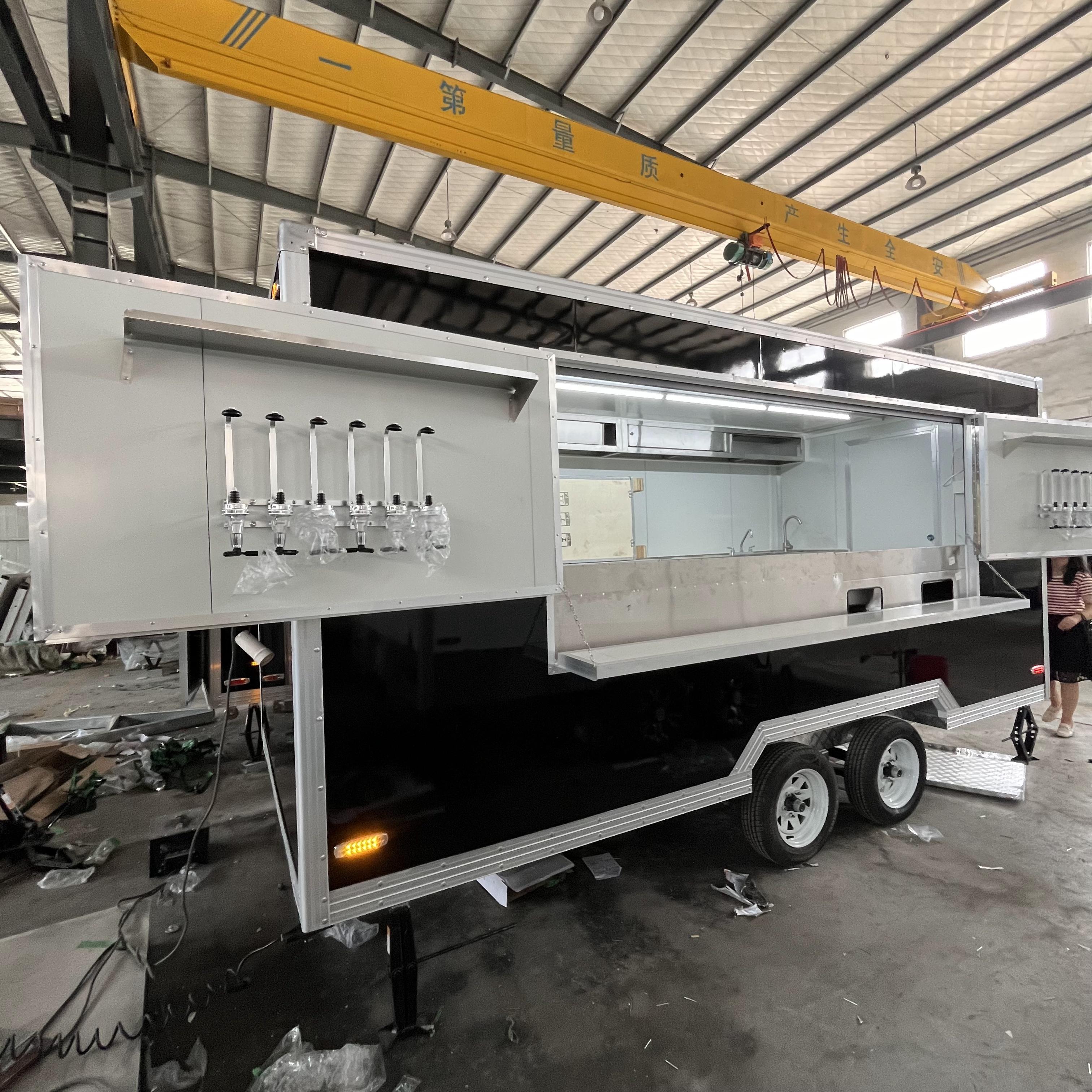 "Bubbles Bottles Brews multi-functional mobile food truck" 